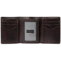 Conjunto de billetera Calvin Klein de cuero con protección RFID, múltiples compartimentos y llavero para hombres