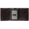 Conjunto de billetera Calvin Klein de cuero con protección RFID, múltiples compartimentos y llavero para hombres