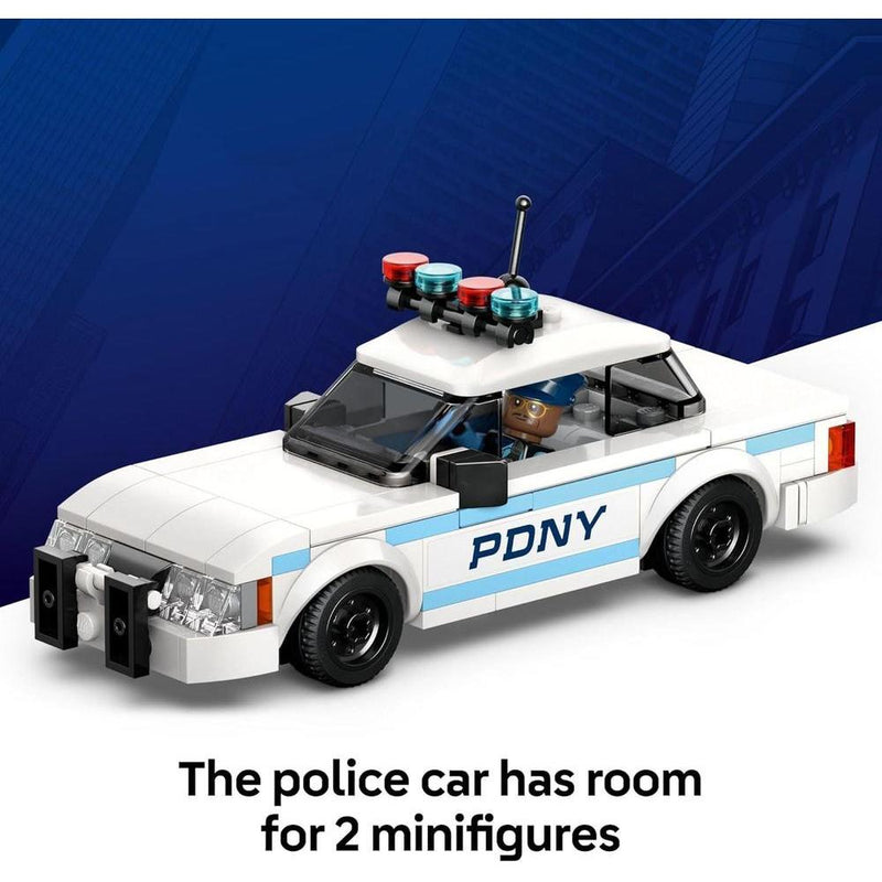 LEGO Marvel Spider-Verse: Enfrentamiento de Miles Morales vs The Spot con personajes y coche de policía interactivo