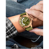 Reloj de cuarzo para hombre Invicta Specialty con correa de silicona y caja de acero inoxidable