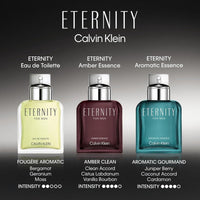 Calvin Klein Eternity Eau de Toilette: fragancia Fougère masculina con mandarina, salvia, cedro y ámbar