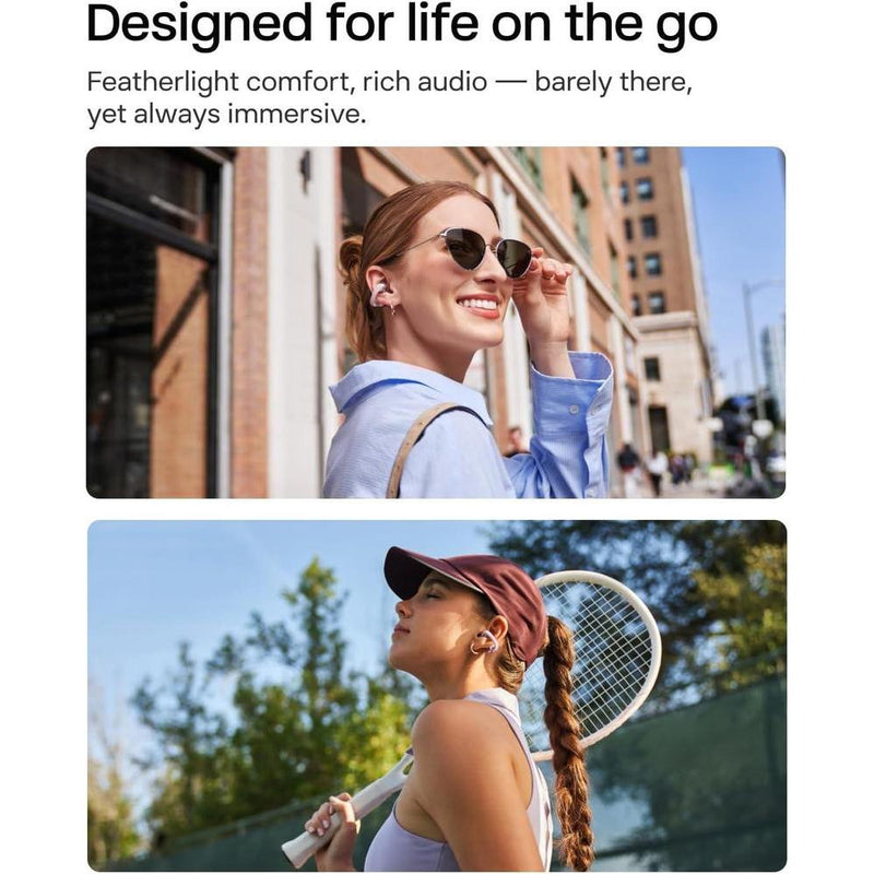 Audífonos Shokz OpenDots ONE Rosado Inalámbricos Bluetooth Con Micrófono Carga Rápida Resistente Al Agua