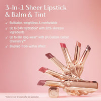 Pillow Talk Blush Balm Lip Tint De Charlotte Tilbury Pillow Talk Rosa Nude Transparente