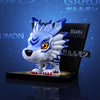 POP MART Figuras de imanes para nevera de Digimon Adventure, caja ciega con diseño aleatorio, ideal como decoración y regalo