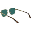 Lentes de sol Calvin Klein Ck25100s con diseño cuadrado, ideal para un look contemporáneo y versátil, compatibles con lentes RX