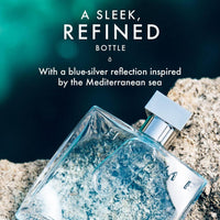 Azzaro Eau de Toilette cromo para hombre, fragancia cítrica, amaderada y almizclada, clásico aroma de verano, uso diario
