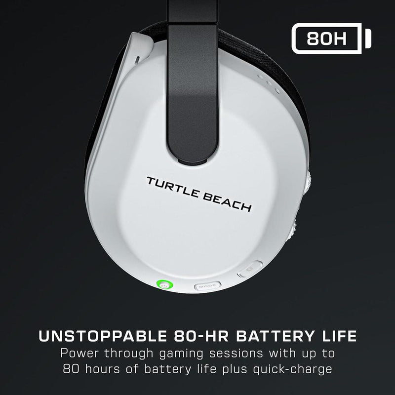 Turtle Beach Stealth 600 Auriculares Inalámbricos Gaming Multiplataforma con Bluetooth y Micrófono Cancelación de Ruido, Blanco