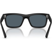 Ray-Ban gafas de sol unisex con montura negra y lentes verdes oscuras, protección UV para jóvenes y adolescentes