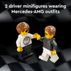 LEGO Speed Champions Mercedes-AMG G 63 y SL 63: Juego de construcción F1 para niños y coleccionistas con detalles auténticos