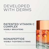 RoC Revive + Glow Hidratante Facial 10% Vitamina C Gel Antienvejecimiento Hipoalergénico Sin Aceite 50ml