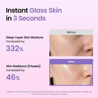 BIODANCE Caviar PDRN Jelly Serum Mist, spray facial hidratante y revitalizante, esencial de viaje para cuidado de la piel