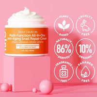Seoulceuticals Crema Hidratante Con 97.5% Mucina De Caracol 60ml