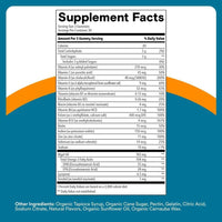 SmartyPants Gomitas multivitamínicas para hombres con Omega 3, metilfolato, vitaminas D3, C, B12, B6, A, K, zinc y selenio, sin gluten