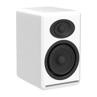 Audioengine P4 Altavoces pasivos de estantería de 2 vías en color blanco para sonido estéreo de alto rendimiento