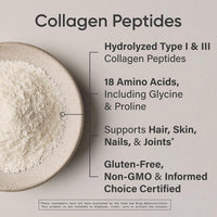 Péptidos de colágeno hidrolizado tipo 1 y 3 para piel, uñas y articulaciones saludables - Sport Research