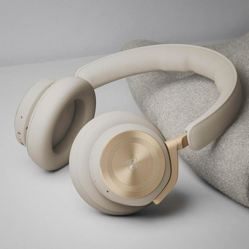 Bang & Olufsen Beoplay HX, Auriculares Inalámbricos ANC Sobre La Oreja, Diseño Cómodo En Tono Dorado
