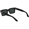 Gafas de sol rectangulares Calvin Klein con detalles metálicos y marco de acetato reciclado para un estilo sofisticado