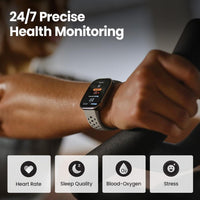 Amazfit Bip 6 Reloj Inteligente con Batería de 14 Días, Pantalla AMOLED, GPS, AI, Bluetooth, Salud y 140+ Modos Fitness