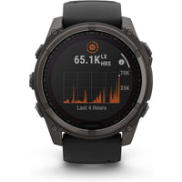 Garmin Fenix 8 Smartwatch Multideporte Con Carga Solar, Zafiro, Titanio Y GPS, Incluye Auriculares Wearable4U 51 Mm 32 Gb