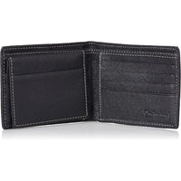 Timberland Cartera RFID de cuero genuino para hombre con soporte de identificación extraíble y ranuras para tarjetas