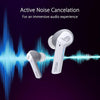 Asus Rog Cetra Audífonos Bluetooth Cancelación Activa Ruido, Carga Inalámbrica, IpX4, Blanco, 27Hrs Batería