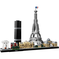 LEGO Architecture París: Juego de Construcción de Exhibición Detallada para Niños y Niñas de 12 Años en Adelante