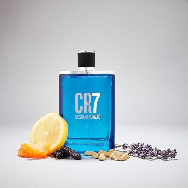 Play It Cool de Cristiano Ronaldo para hombres - Juego de regalo con EDT, gel de ducha y spray corporal