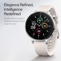 Oneplus Watch 3 43mm Acero Plateado, Pantalla Redonda, Wearos, 32gb Almacenamiento