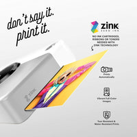 KODAK Printomatic Cámara digital con impresión instantánea a color en papel fotográfico ZINK con respaldo adhesivo