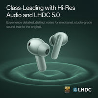 Oneplus Buds 4 Auriculares Inalámbricos Bluetooth Anc, Verde Zen, Modelo E513a, Intrauditivos Y Verdaderamente Inalámbricos