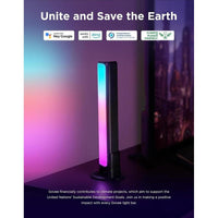 Barras LED inteligentes Govee con control por voz, compatibles con Alexa, para TV y PC con modos de escena y música
