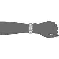 Reloj Casio de mujer LTP1237D-7A, acero inoxidable plata, dial blanco, movimiento de cuarzo y resistencia al agua