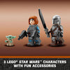 LEGO Star Wars Spider Tank 75361 con personajes de The Mandalorian, incluye minifiguras y 526 piezas