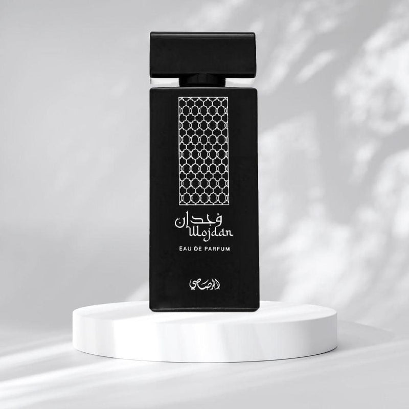 RASASI Wojdan Eau De Parfum Hombre Spray - Perfume árabe con cálida fragancia picante, floral y amaderada de larga duración