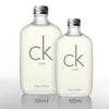 Calvin Klein CK One Eau de Toilette, fragancia cítrica unisex con té verde, bergamota, cardamomo, violeta y ámbar