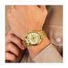 Reloj de pulsera Citizen para hombre con movimiento de cuarzo, esfera texturizada y caja de acero inoxidable