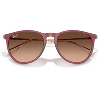 Ray-Ban Rb4171 Erika, gafas de sol redondas con protección UV y estuche incluido