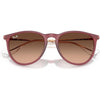 Ray-Ban Rb4171 Erika, gafas de sol redondas con protección UV y estuche incluido