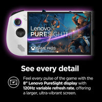 Lenovo Legion Go S 2025 - PC Portátil Para Juegos, 8" WUXGA 120Hz, 16GB RAM, 512GB SSD, AMD Ryzen Z2 go, Blanco Glaciar
