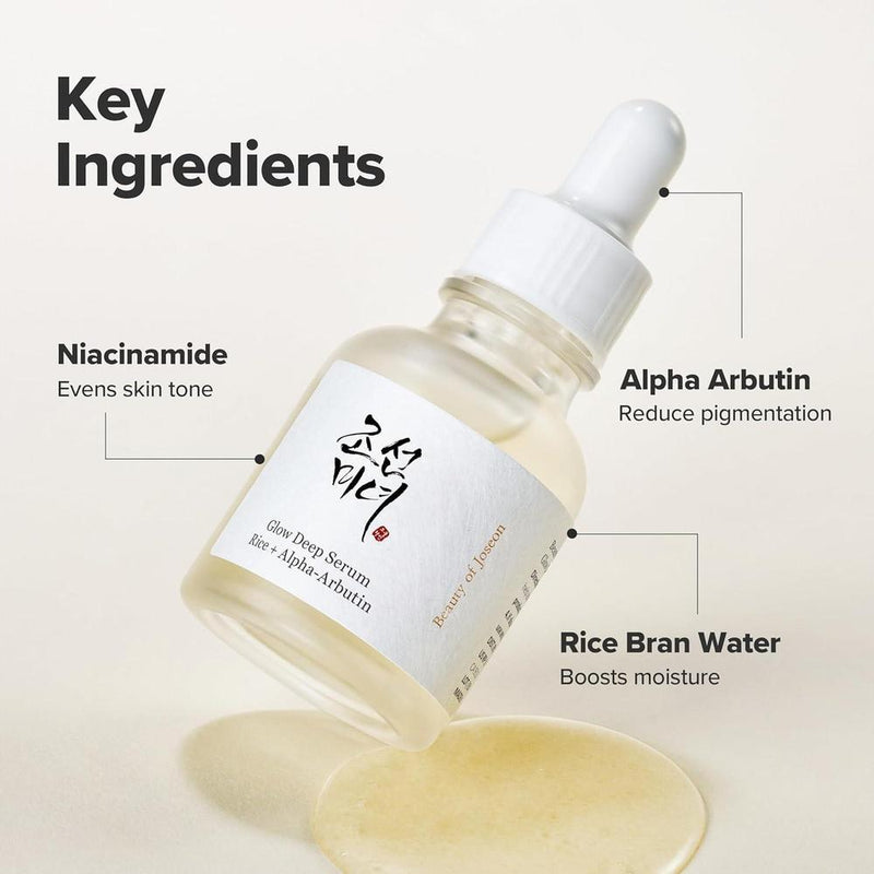 Beauty of Joseon Glow Deep Sérum 68% Agua de Arroz + Alfa-Arbutina 30ml