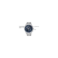Reloj Citizen Corso Eco-Drive para hombre con cronógrafo, función de hora 12/24, fecha y cristal de zafiro