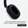 Sony INZONE H3, auriculares para juegos con micrófono, controles ergonómicos, diadema suave y almohadillas de nailon suave