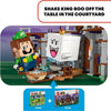 LEGO Super Mario King Boo's Haunted Mansion - Juguete de construcción interactivo de Halloween para niños con 4 minifiguras