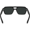 Calvin Klein Jeans CKJ25603S, gafas de sol rectangulares para hombre, color negro mate, tamaño único, estilo ecológico