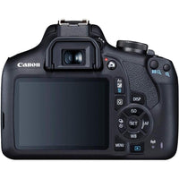 Canon EOS Rebel T7 Cámara DSLR con lente de 18-55mm, Wi-Fi, sensor CMOS de 24.1 MP, procesador DIGIC 4+ y videos Full HD