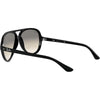 Ray-Ban RB4125 Cats 5000 Aviator Gafas de Sol con Lentes Graduables y Estuche de Protector