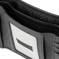 Conjunto Calvin Klein para hombres: billetera de cuero RFID y llavero, diseño moderno y funcional