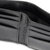 Billetera plegable minimalista RFID de cuero Calvin Klein para hombre con múltiples ranuras para tarjetas