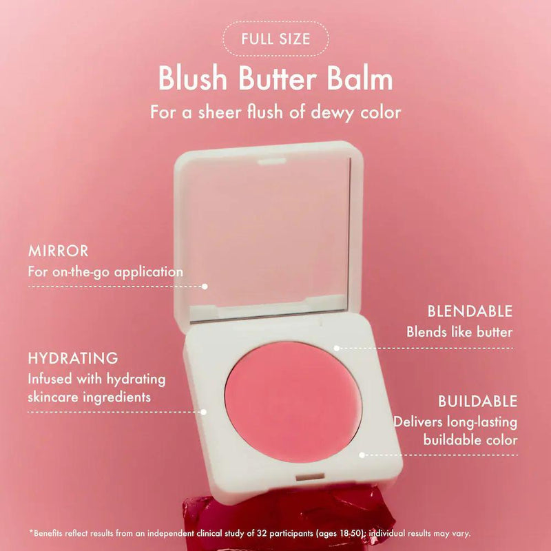 The Dewy Pink Set con Mini Lip Butter Balm en Pink Sugar