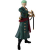 Figura de acción de Zoro de One Piece - Anime Heroes de Bandai, calidad premium y más de 16 articulaciones.